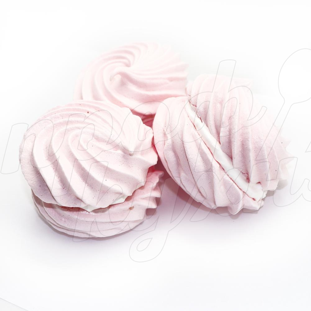 Безе Белое и Розовое с зефирным кремом